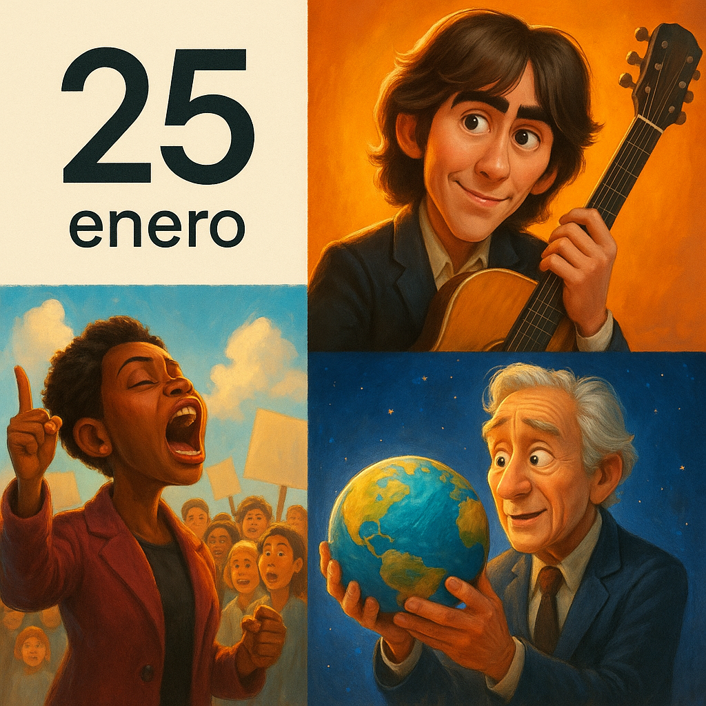 Qué se celebra hoy - 25 de enero