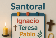 Santorales: celebrando la fe, la tradición y los nombres con historia