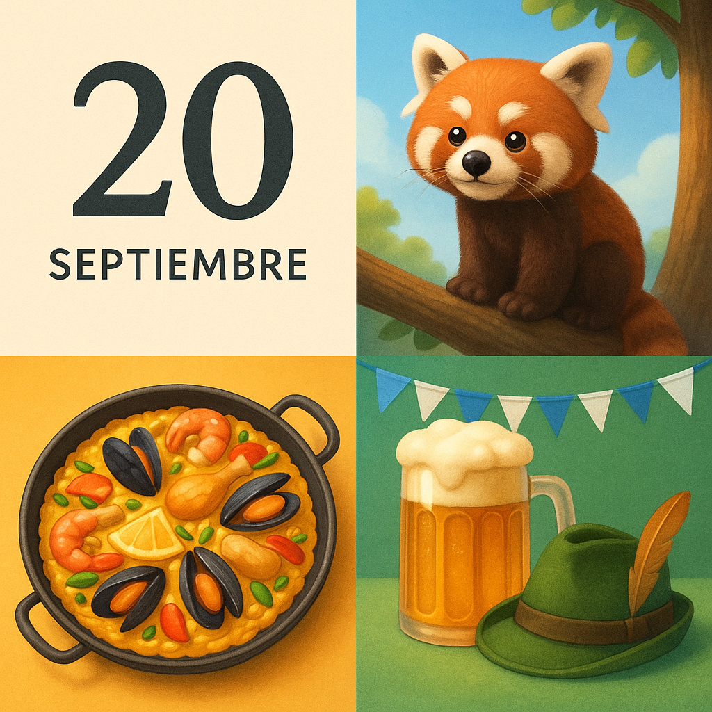 Qué se celebra hoy - 20 de septiembre