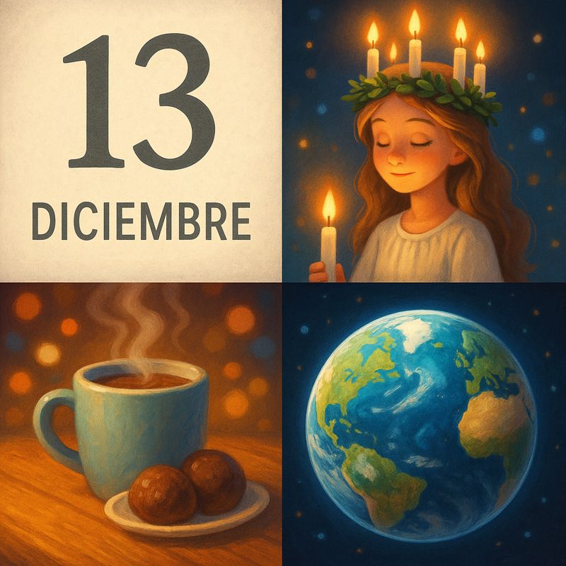 Qué se celebra hoy - 13 de diciembre